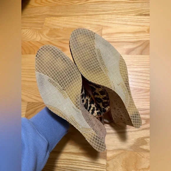 Stuart Weitzman Leopard Wedges - Picture 3 of 4